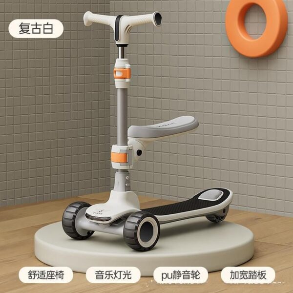 Rechargeable Foldable Kick Scooter for Kids - Image 5